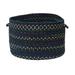 Gracie Oaks Wool Basket in Blue | 18 H x 18 W x 18 D in | Wayfair E9BCEFA972CE477D885359129AFC1F45