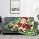 Anime Genshin Impact Klee Throw Blankets Glutnel Acg observateur Mince Chambre Canapé Lit