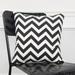 Rizzy Home Chevron Pattern Throw Pillow