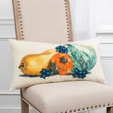 Rizzy Home Gourd Still Life Harvest Throw Pillow