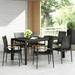 Naop Outdoor Mesh and Aluminum 7 Piece Dining Set by Christopher Knight Home