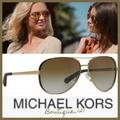 Michael Kors Accessories | Micheal Kors Polarized Sunglasses W/ Case! | Color: Gold/White | Size: Os