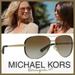 Michael Kors Accessories | Micheal Kors Polarized Sunglasses W/ Case! | Color: Gold/White | Size: Os