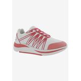 Wide Width Women's Balance Sneaker by Drew in White Coral Combo (Size 8 1/2 W)