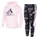 Adidas Matching Sets | Adidas Girls Long Sleeve And Legging Set | Color: Tan | Size: 6g