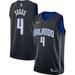 Youth Nike Jalen Suggs Black Orlando Magic Swingman Jersey - Icon Edition