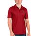 Men's Antigua Red/Steel Louisville Cardinals Spark Polo