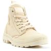 Winterboots PALLADIUM "PAMPA HI ZIP WL W", Damen, Gr. 39, beige (puder), Nubukleder, unifarben, sportlich, Schuhe, Winterschuhe, Schnürboots, Winterstiefel, Snowboots, gefüttert