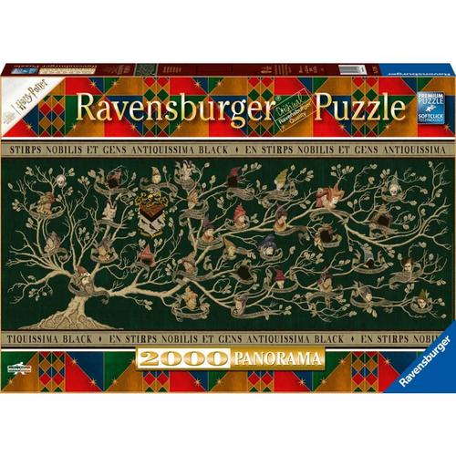 Puzzle 17299 - Familienstammbaum - 2000 Teile Harry Potter Panorama Puzzle