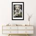 East Urban Home 'Golden Doodle Chillin" by Hippie Hound Studios Graphic Art Print on Wrapped Canvas Paper, in Green/White | Wayfair