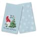 The Holiday Aisle® Let It Gnome 2 Piece Tea Towel Set Cotton Blend in Gray | 25 H x 16 W in | Wayfair A25580C09D604E40A8E7FC2B08B5B6F2