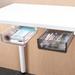 Inbox Zero Kamberlyn Desk Organizer Plastic in White/Black | 2.36 H x 6.69 W x 8.26 D in | Wayfair ECE03626A82543C6BBC276361BD03173