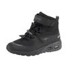 Sneaker KANGAROOS "KX-Hydro", Gr. 37, schwarz (schwarz, grau), Synthetik, Textil, sportlich, Schuhe, Sneakerboot, Winterschuh, wasserdicht