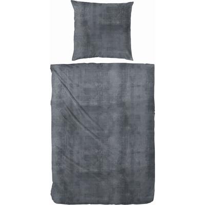 Bettwäsche PRIMERA, grau (hellgrau), B/L: 135cm x 200cm, , Mako-Satin, B/L: 80cm x 80cm, Mako-Satin, Obermaterial: 100% Baumwolle, Bettwäsche Image