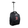 MOJO Black Boston Red Sox 19'' Personalized Premium Wheeled Backpack