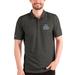 Men's Antigua Heathered Black/Silver Delaware Fightin' Blue Hens Esteem Polo