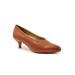 Wide Width Women's Kimber Pump by Trotters in Brown (Size 9 W)