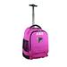 MOJO Pink Atlanta Falcons 19'' Personalized Premium Wheeled Backpack