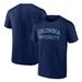 Men's Fanatics Branded Navy Columbia University Basic Team Arch T-Shirt