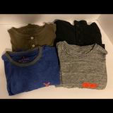 American Eagle Outfitters Shirts | Lot Of 4 Mens American Eagle Tops Size Small | Color: Black/Gray | Size: S