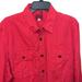 Converse Shirts | Converse One Star Mens Button Down Shirt | Color: Red | Size: L