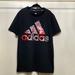 Adidas Shirts & Tops | Adidas Boys Short Sleeve Shirt..Dry-Fit Materialsize Small (8) | Color: Black/Red | Size: Boys Size Small (8)