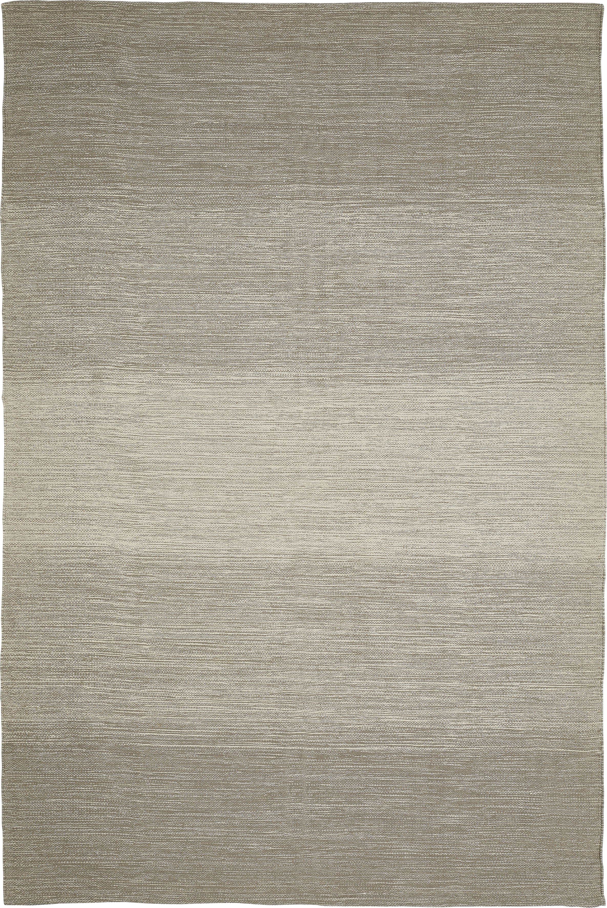Teppich MY HOME "Geraise", beige (greige), B:170cm H:8mm L:120cm, Baumwolle, Teppiche, Flachgewebe, reine Baumwolle, Uni-Farben Image