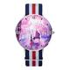 Paris French Eiffel Tower Flower Wrist Watches Simple Silver Dial Men Quartz Watches for Business Casual Wrist Watch for Women