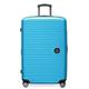 Hartschalen-Trolley HAUPTSTADTKOFFER "Mitte, 77 cm, cyanblau" Gr. B/H/T: 49 cm x 77 cm x 29 cm 102 l, blau (cyanblau) Koffer Hartschalenkoffer