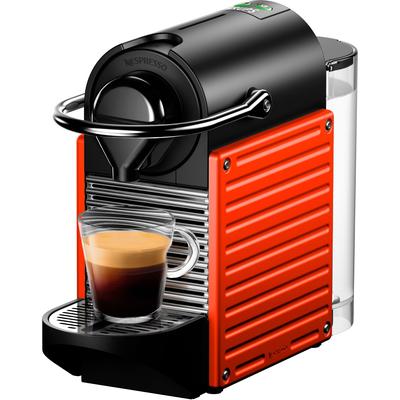NESPRESSO Kapselmaschine "Pixie XN3045 von Krups, Red" Kaffeemaschinen Gr. 1 Tasse(n), rot (electric red) Nespresso-Maschine