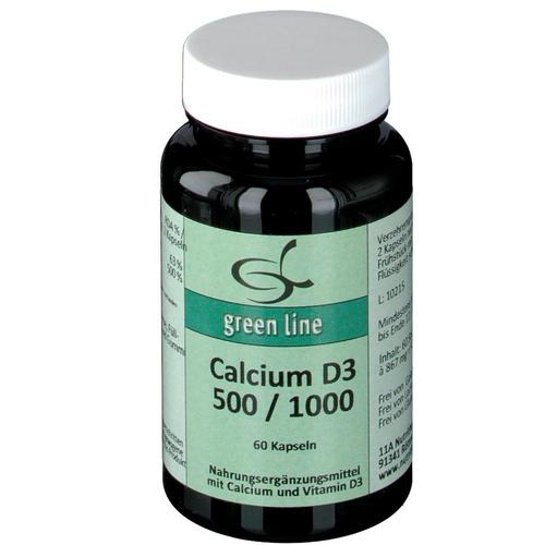 Calcium D3 500/1.000 Kapseln 60 St