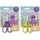 "Ashton and Wright | Children's Scissors | 5\" / 12cm | Left and Right Handed | Kid's Crafts | Kid's Stationery | Pack of 2 Twin Pack"