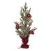 Transpac Artificial 28 in. Multicolored Christmas Berry Holiday Ornament Tree