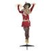 The Holiday Aisle® Animated Zombie Scarecrow Figurine Plastic | 60 H x 24 W x 24 D in | Wayfair E177C93CA5FD4EA4826F10D4949DC6E9