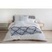 Nautical Geo Lines Fleece Throw Blanket