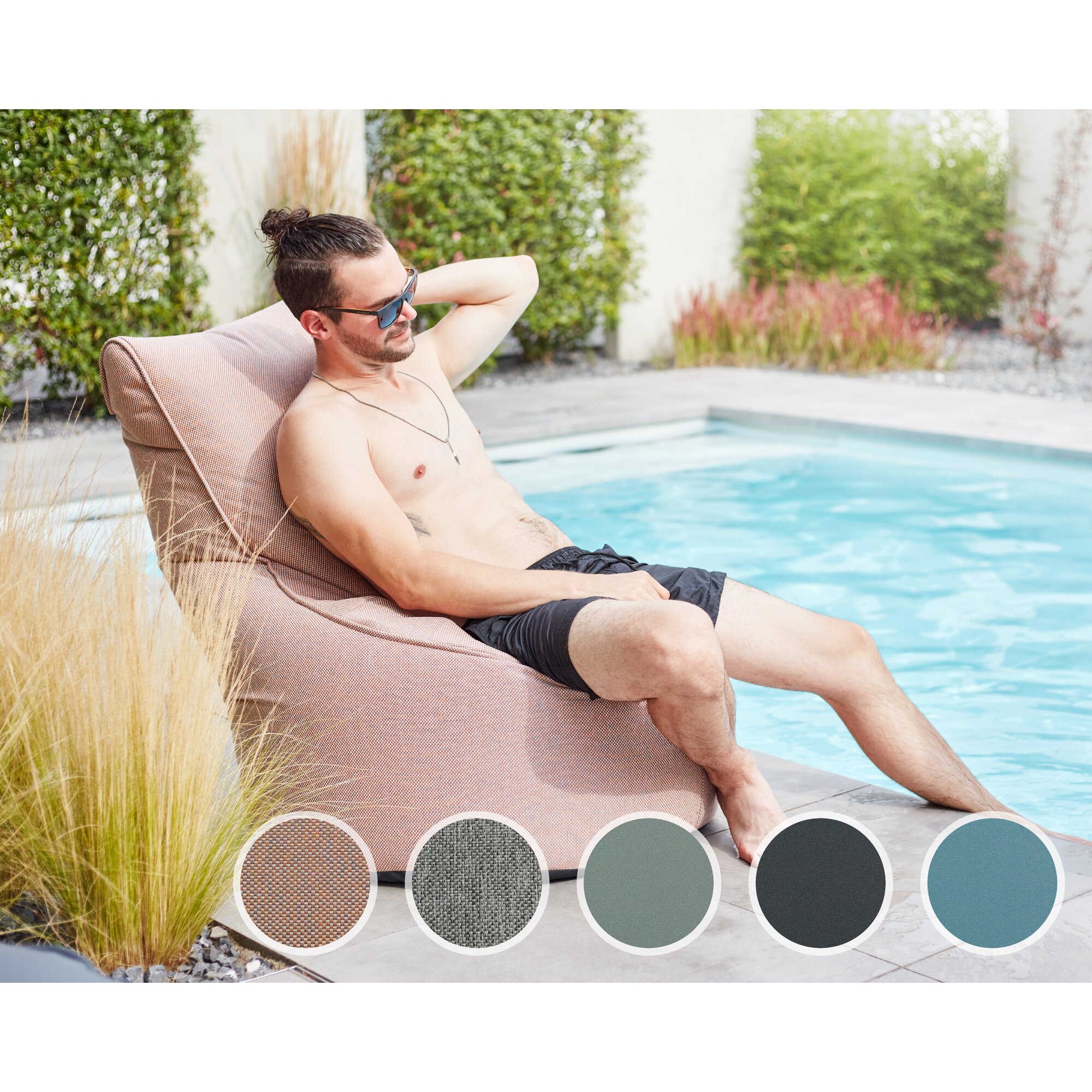 Sitting Bull »CHILL SEAT« Outdoor Sessel XL PG2 SEINE 324 grey