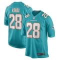 Men's Nike Kader Kohou Aqua Miami Dolphins Game Player Jersey