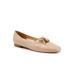 Wide Width Women's Honesty Loafer by Trotters in Nude (Size 8 W)