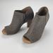 Giani Bernini Shoes | Giani Bernini Angye Memory Foam Perforated Peep-Toe Shooties | Color: Gray | Size: 5