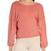 Free People Tops | Free People Pink Long Sleeve Top | Color: Pink | Size: M