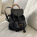 Gucci Bags | Gucci Vintage Bamboo Mini Backpack | Color: Black | Size: Os