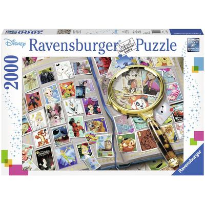 Puzzle RAVENSBURGER "Disney, Meine liebsten Briefmarken" Puzzles bunt Kinder Made in Germany, FSC - schützt Wald weltweit