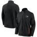 Men's Fanatics Branded Black Philadelphia Flyers Authentic Pro Rink Coaches Full-Zip Jacket