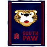 South Alabama Jaguars 36'' x 48'' Children's Mascot Plush Blanket