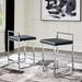 Signature Design by Ashley Madanere Bar Stool Upholstered/Metal in Gray/Black | 23.82 H x 18 W x 18 D in | Wayfair D275-624