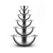 Nutrichef 6 Piece Stainless Steel Home Kitchen Mixing Serving Bowl Set (2 Pack) Stainless Steel in Gray | Wayfair 2 x NCMB6PC