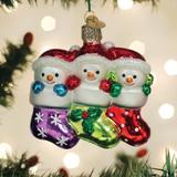 Old World Christmas Family Hanging Figurine Ornament Glass | 5 H x 3.25 W x 7 D in | Wayfair 729343242174