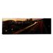 Ebern Designs Panoramic Aerial View at Dusk, Seattle, Washington State Photographic Print on Canvas in White | 36 W x 1.5 D in | Wayfair