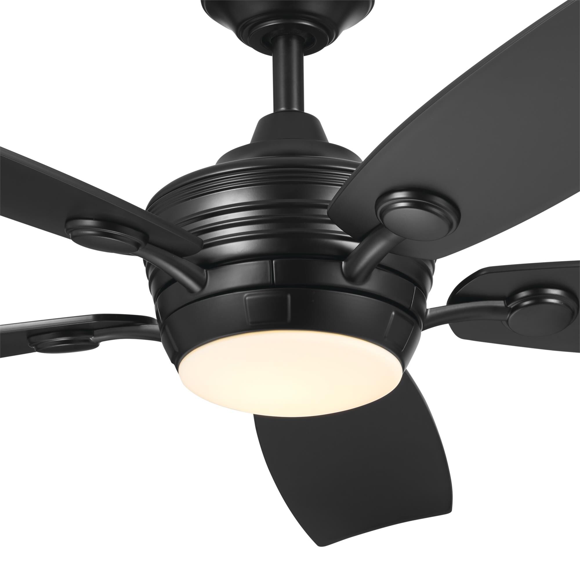 Kichler Lighting Tranquil 56 Inch Ceiling Fan with Light Kit - 310080SBK