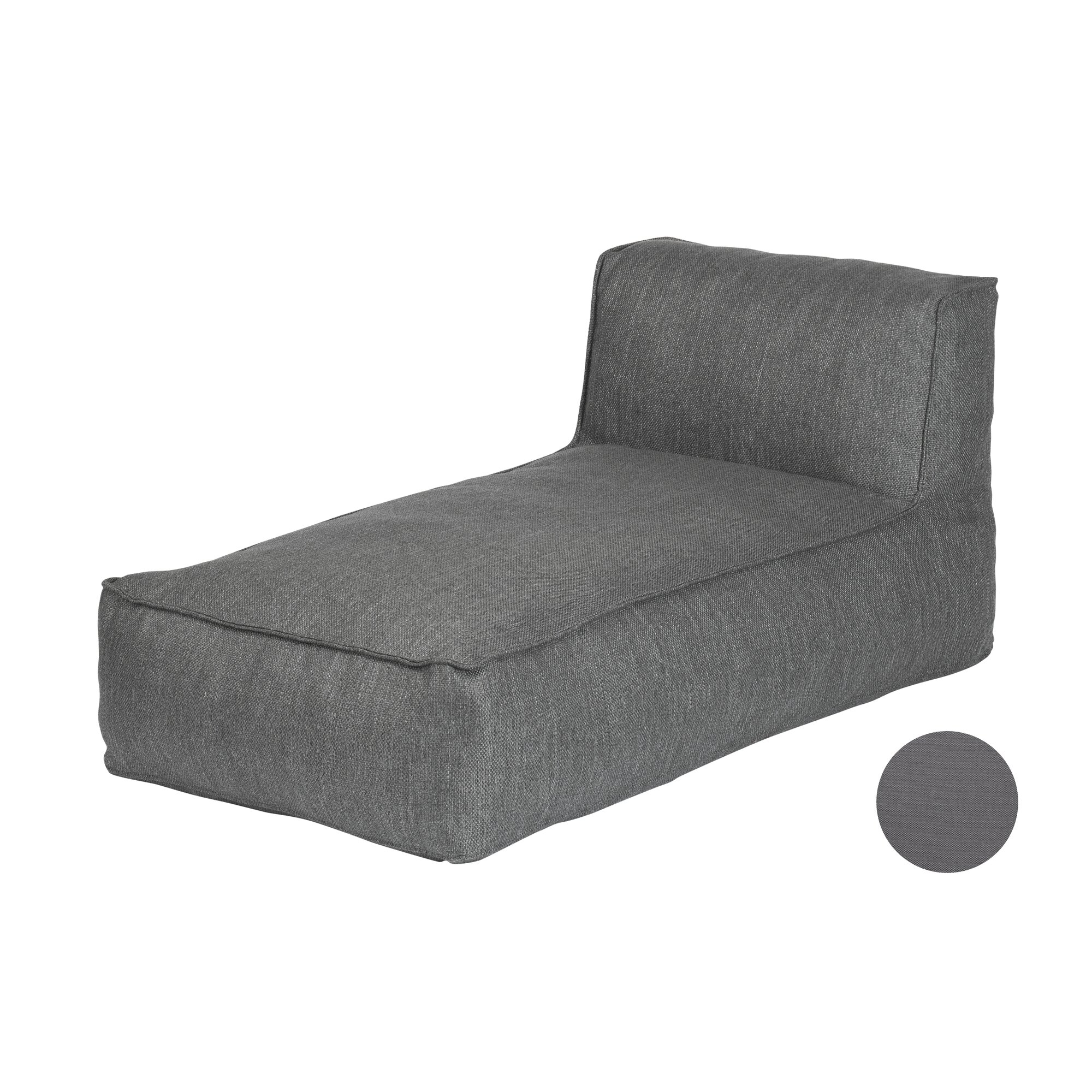 blomus »Grow« Chaiselongue coal